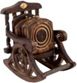 Chair Tea Coaster in Wooden