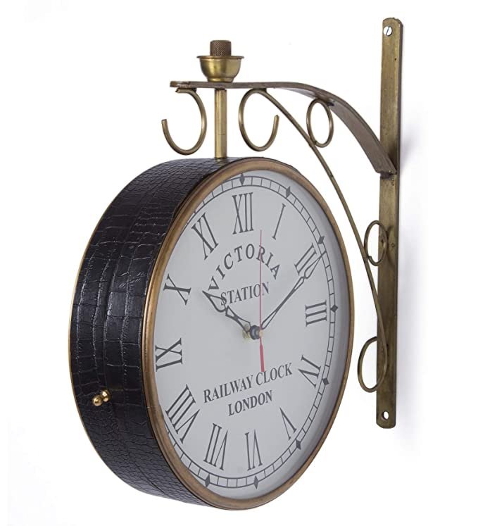 Two Side Victoria Railway Clock