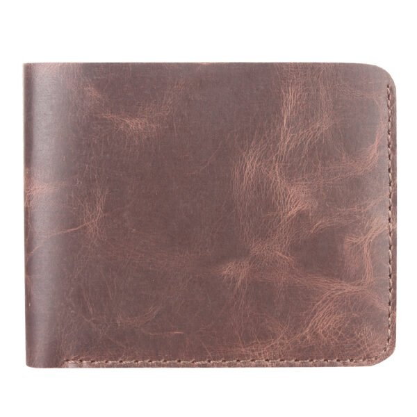 Mens Leather Crunch Buff Wallet