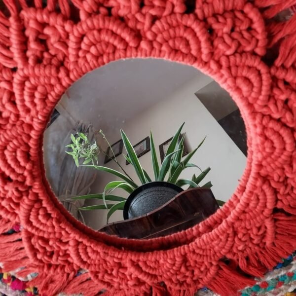 Macrame Mandala Mirror