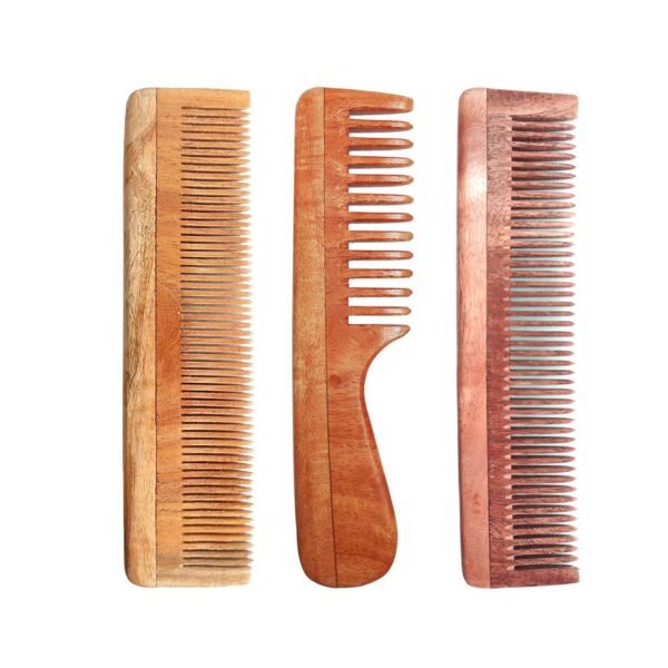 Neem Wood Combs Set