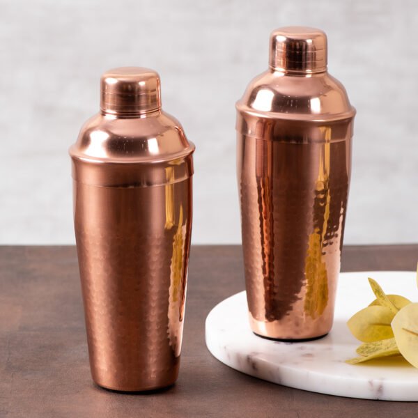 Steel Copper Cocktail Shaker in india