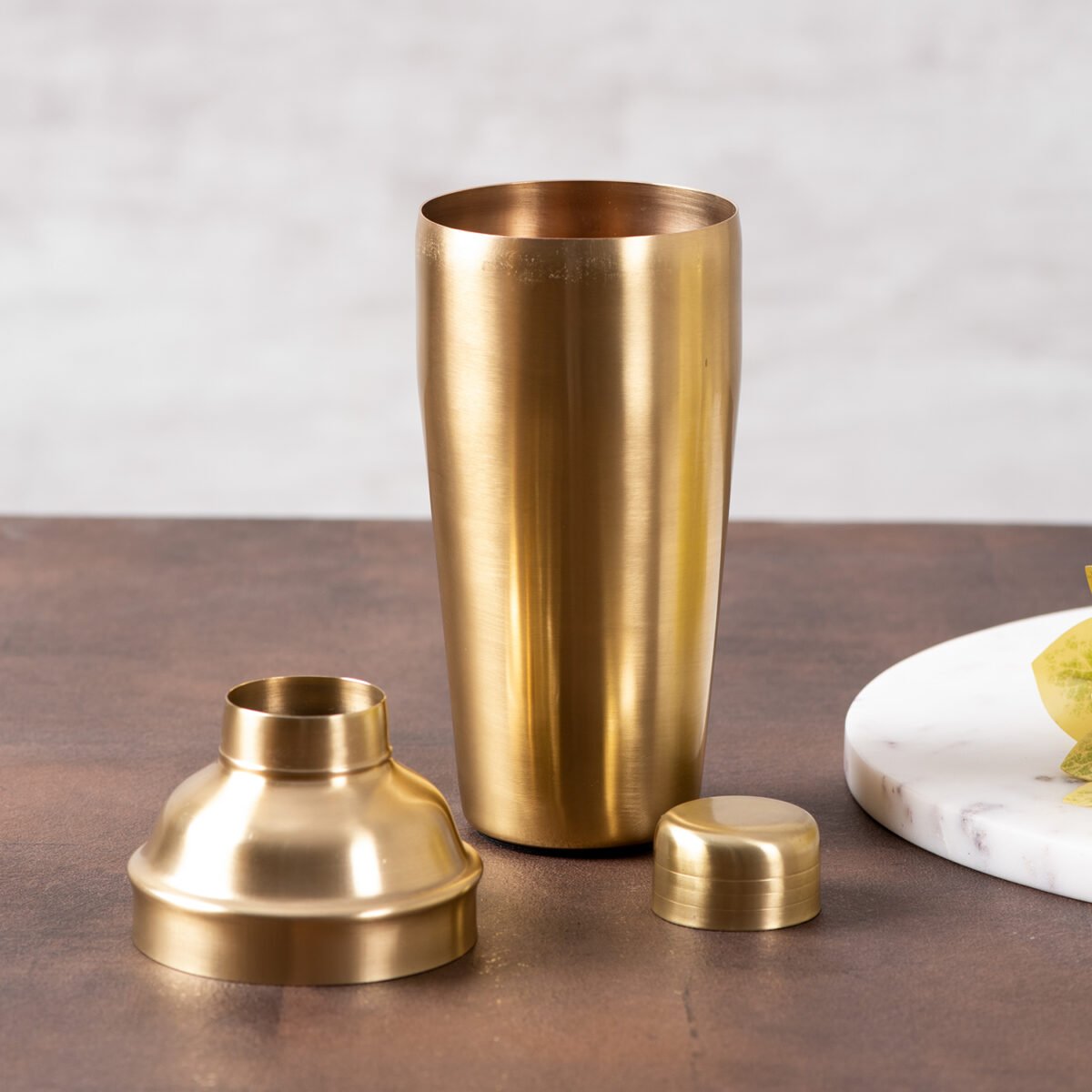 Stainless Steel Gold Cocktail Shaker