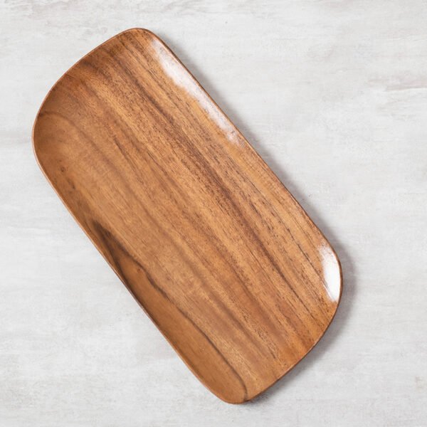 wooden serving platter online in india