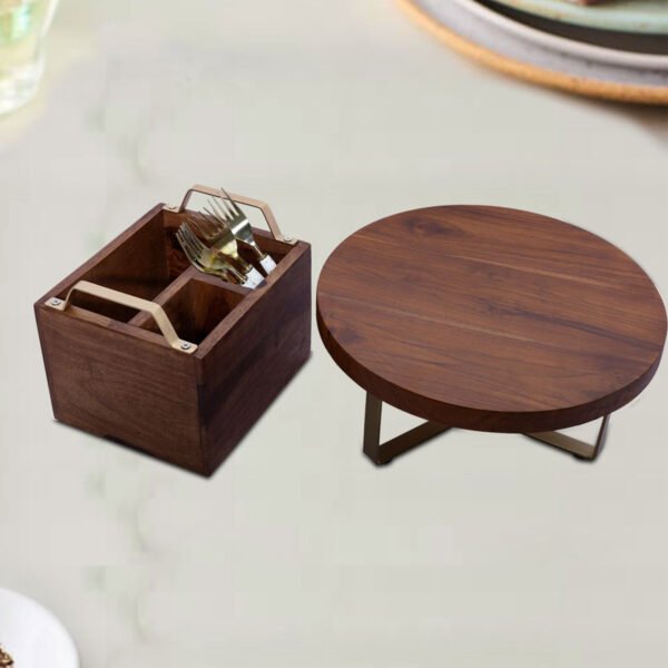 Dessert Stand and Cutlery Holder
